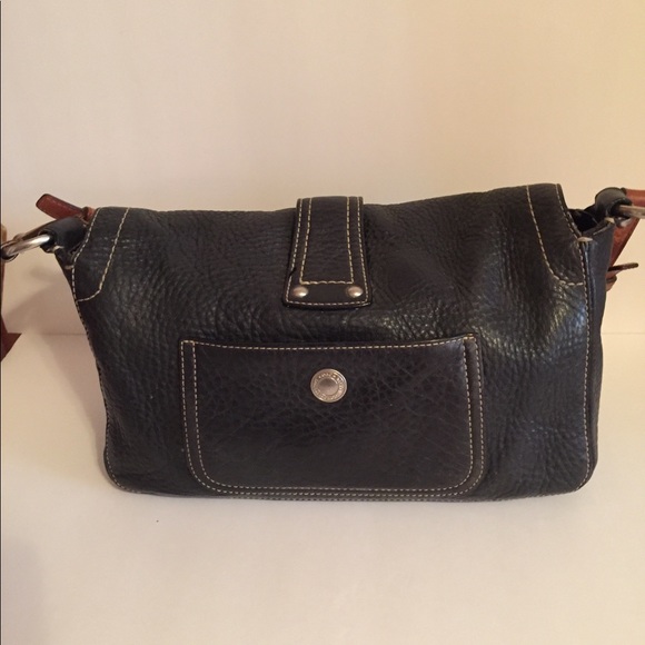 Coach F10893 Black Pebbled Satchel - Picture 3 of 7